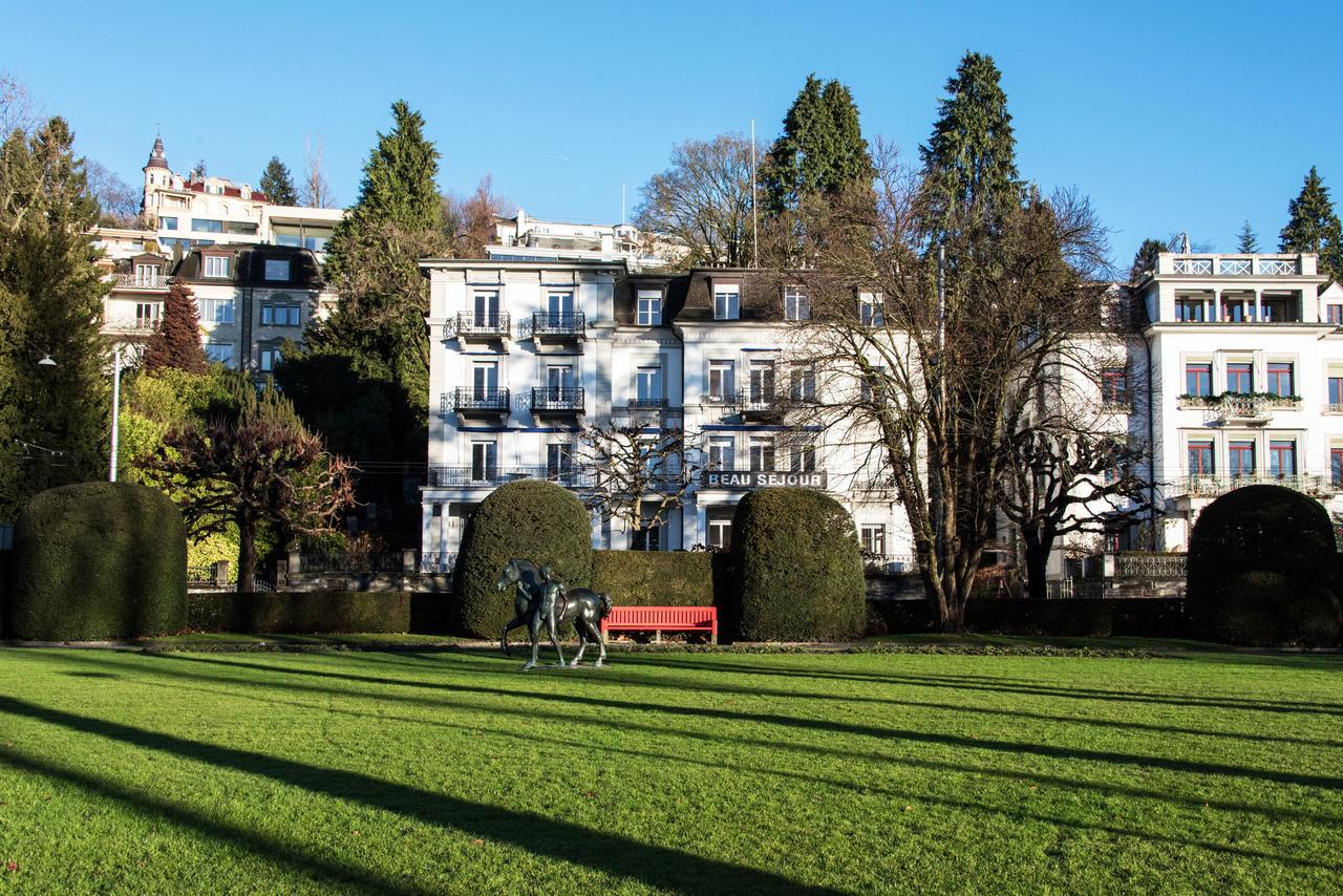 Hotel Beau Séjour Luzern Exterior foto