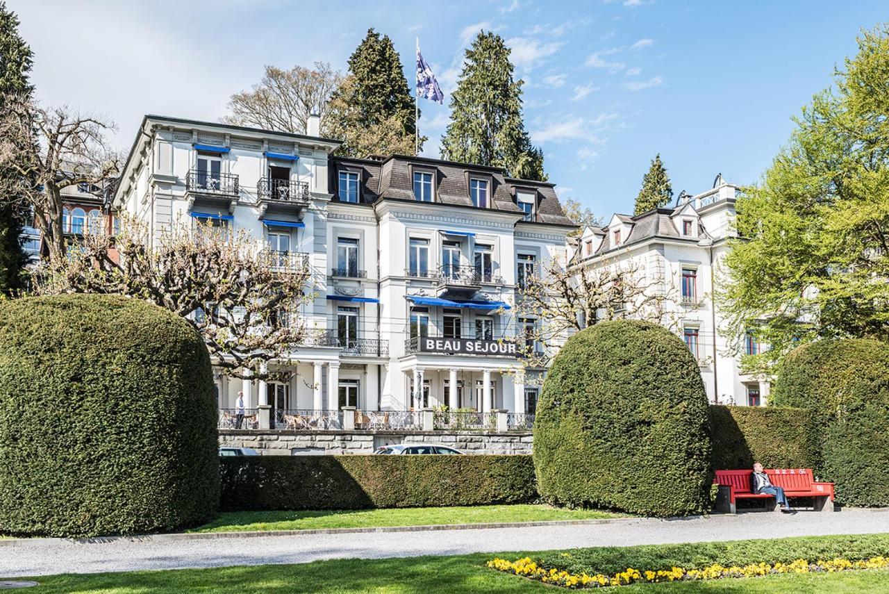 Hotel Beau Séjour Luzern Exterior foto