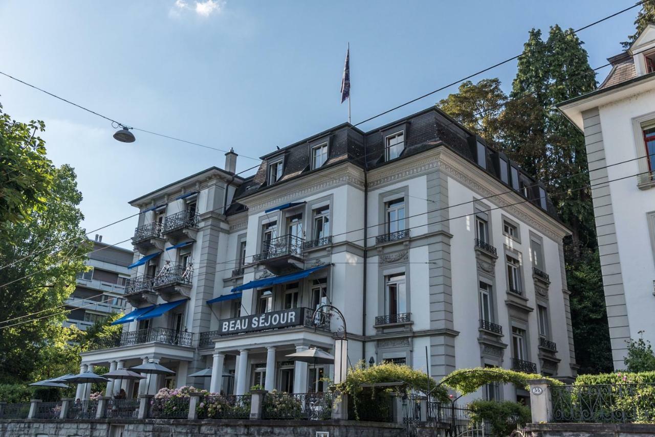 Hotel Beau Séjour Luzern Exterior foto