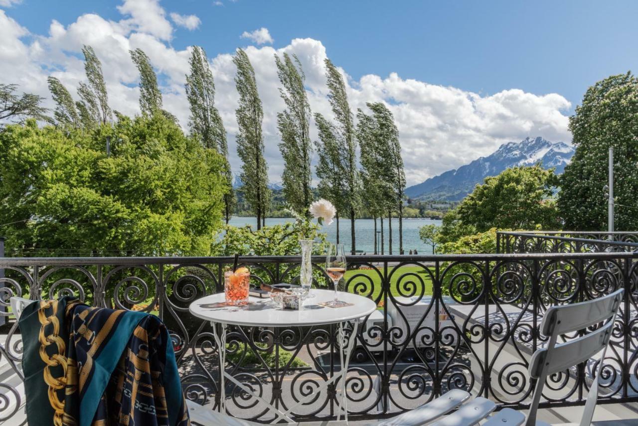 Hotel Beau Séjour Luzern Exterior foto